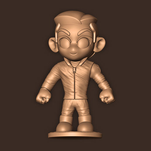 Bucky Barnes  Winter Soldier  3D print model_1