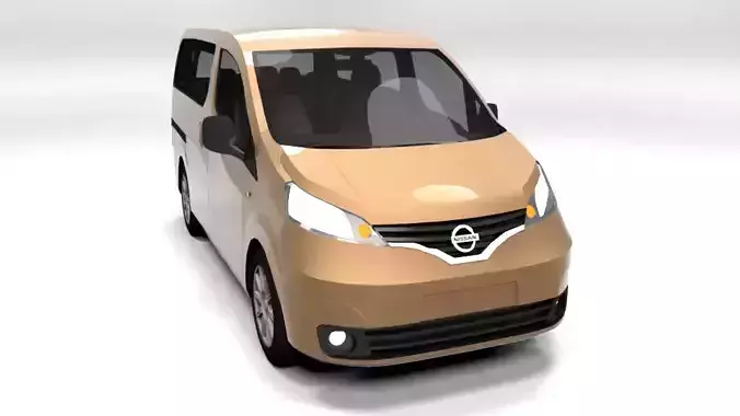 NISSAN EVALIA NV-200 LOWPOLY