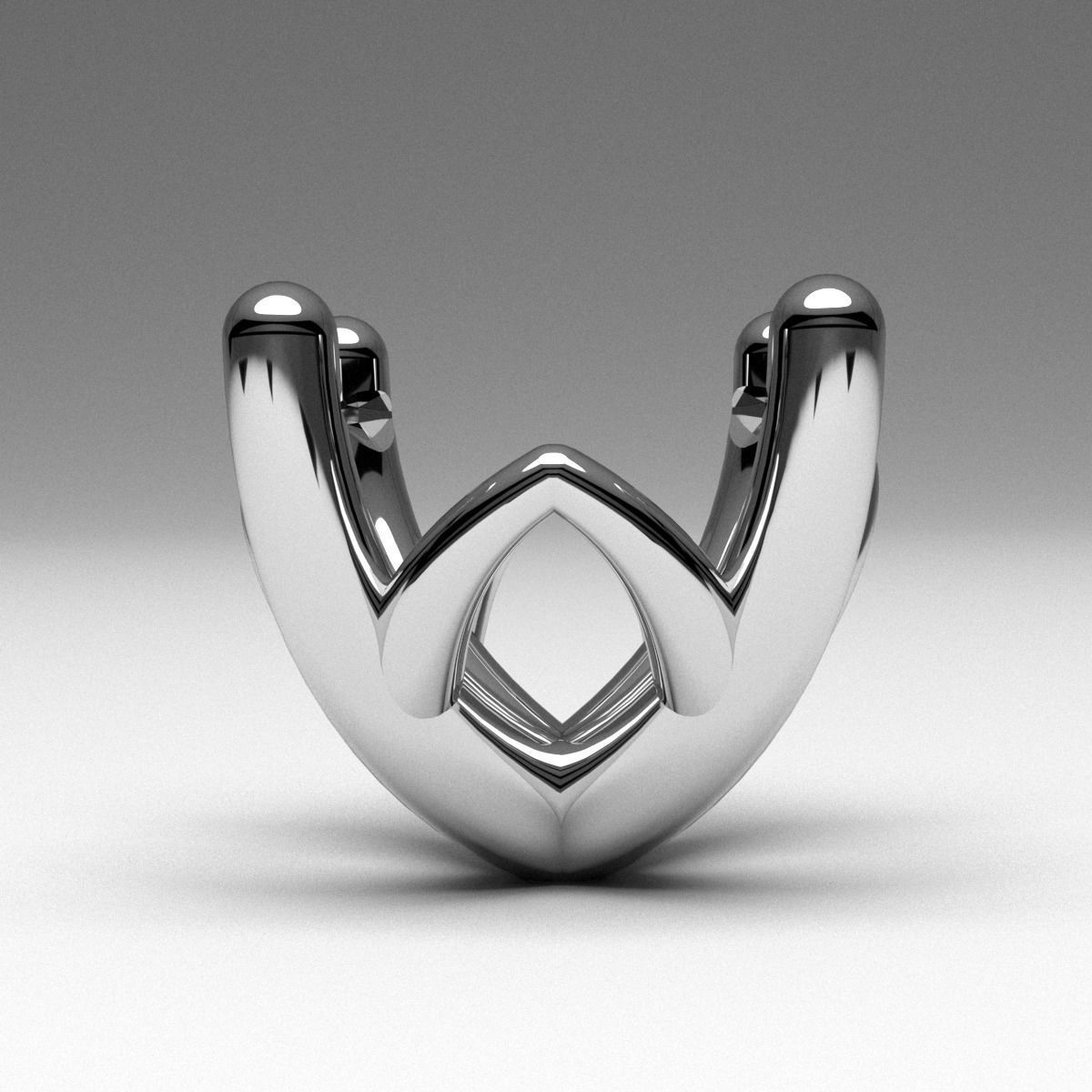 A package of engagement anniversary 4 prong printable ring heads 3D print model_4