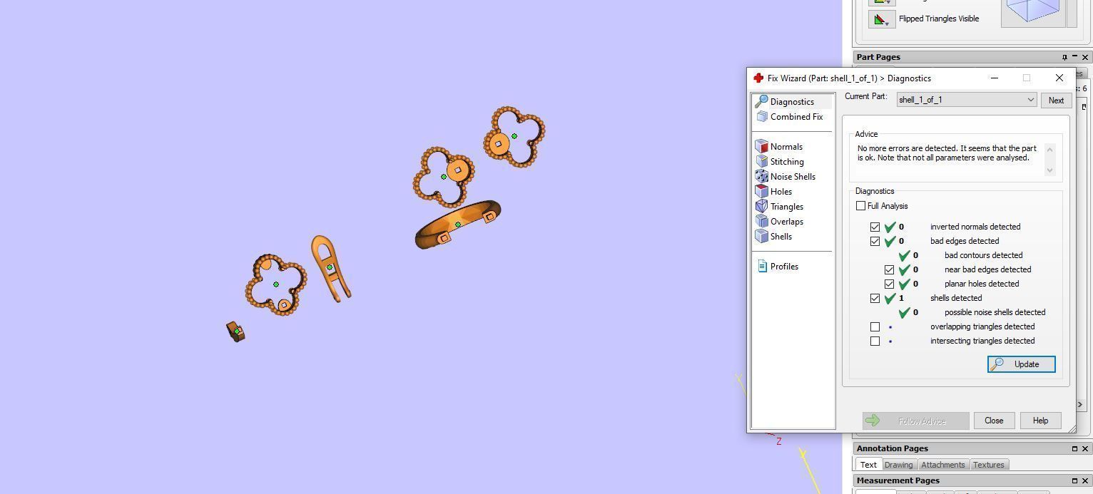 Ring and Earrings  3D print model_12