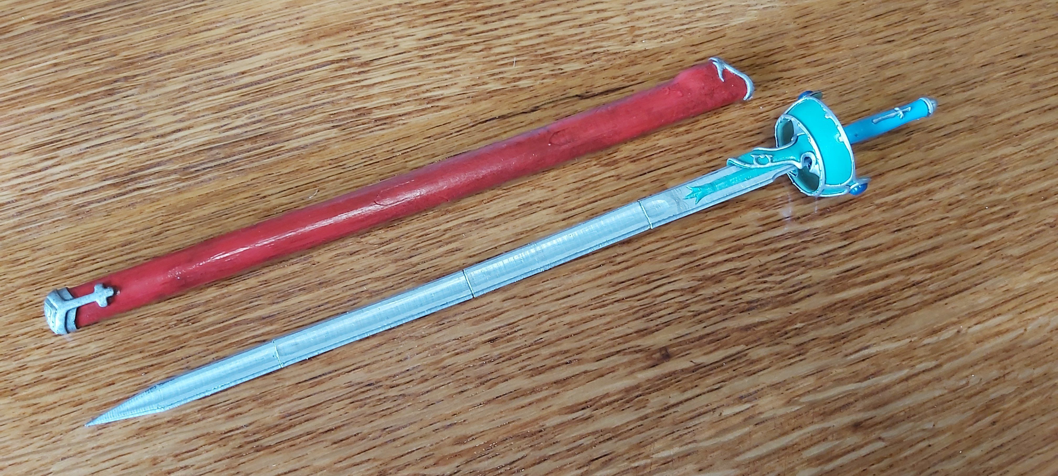 Sword Art Online Lambent Light Rapier 3D print model_13