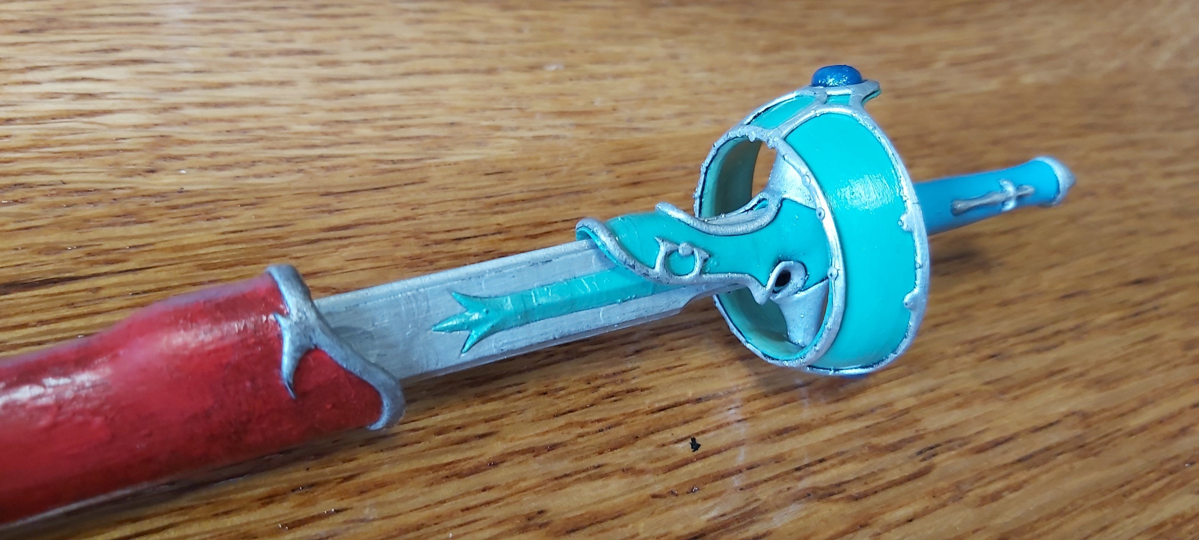 Sword Art Online Lambent Light Rapier 3D print model_12