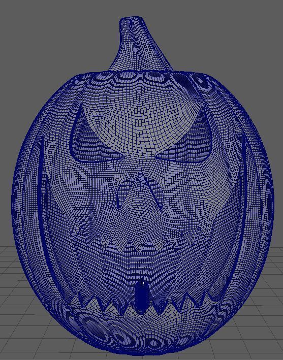 Pumpkin v06 2020 3D model_10