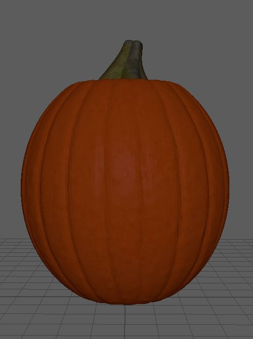 Pumpkin v06 2020 3D model_3