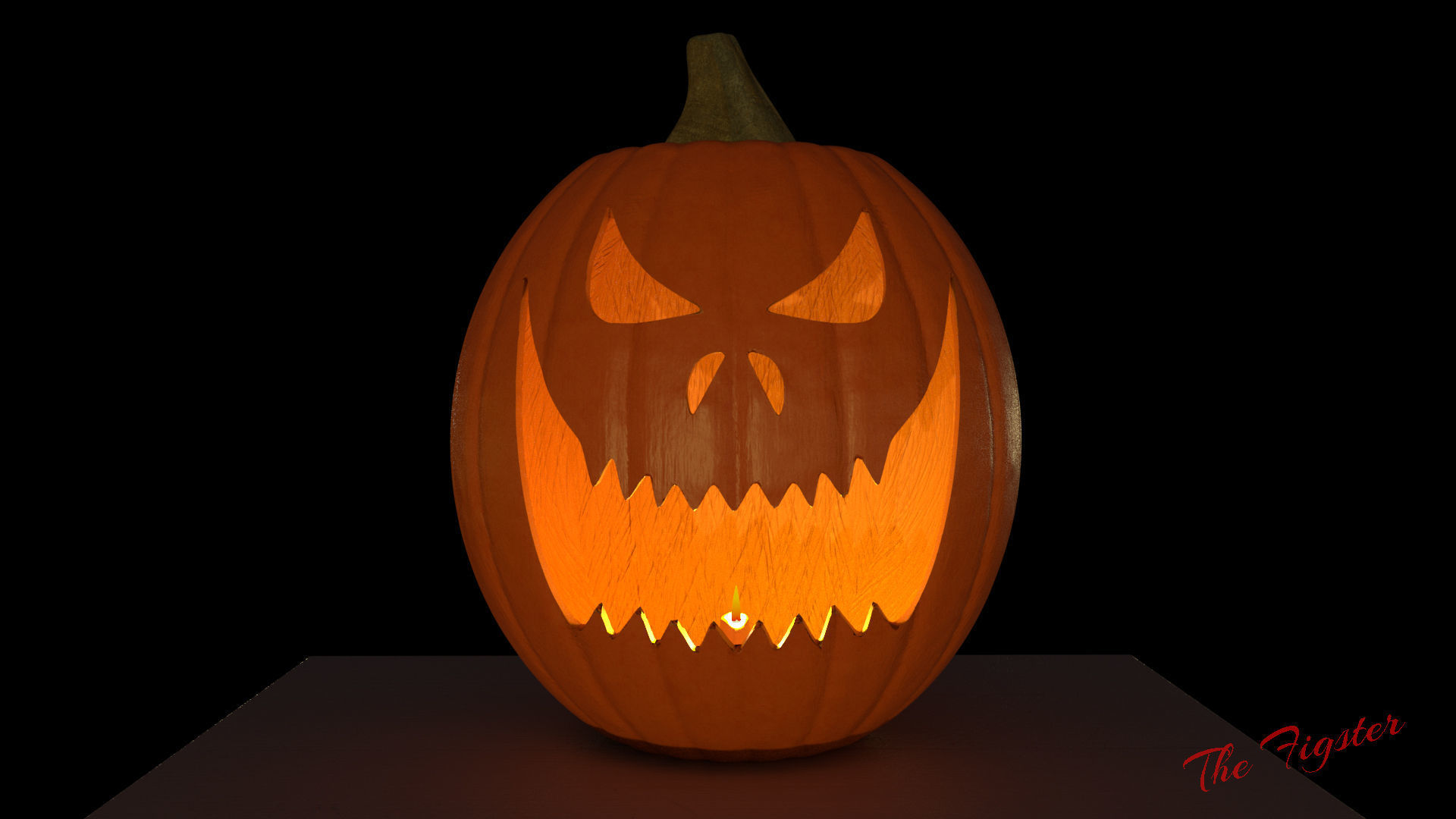 Pumpkin v06 2020 3D model_1