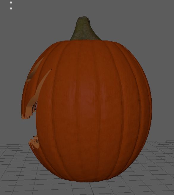 Pumpkin v06 2020 3D model_4