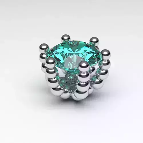 A package of solitaire ring heads engagement 6 prong printable