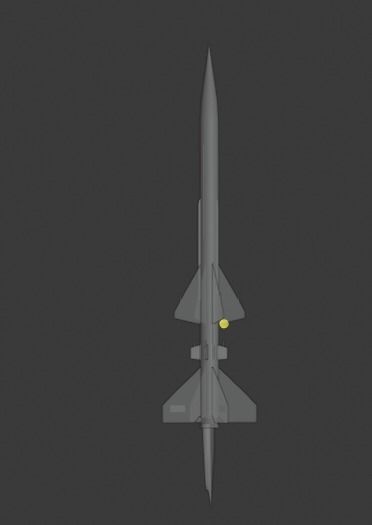 Rocket SA - 2061  3D model_10