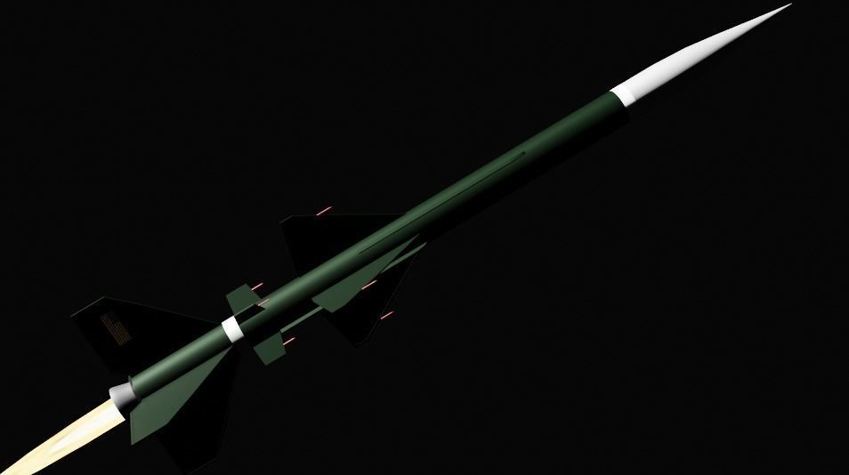 Rocket SA - 2061  3D model_7