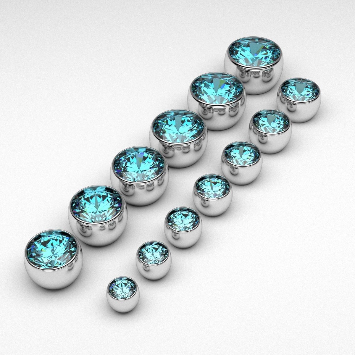 A package of solitaire ring heads engagement flush printable 3D print model_1