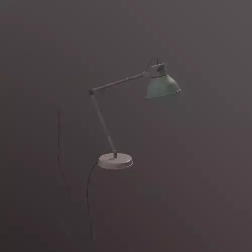 Lampshade desk lamp - desk lamp Free low-poly 3D model
