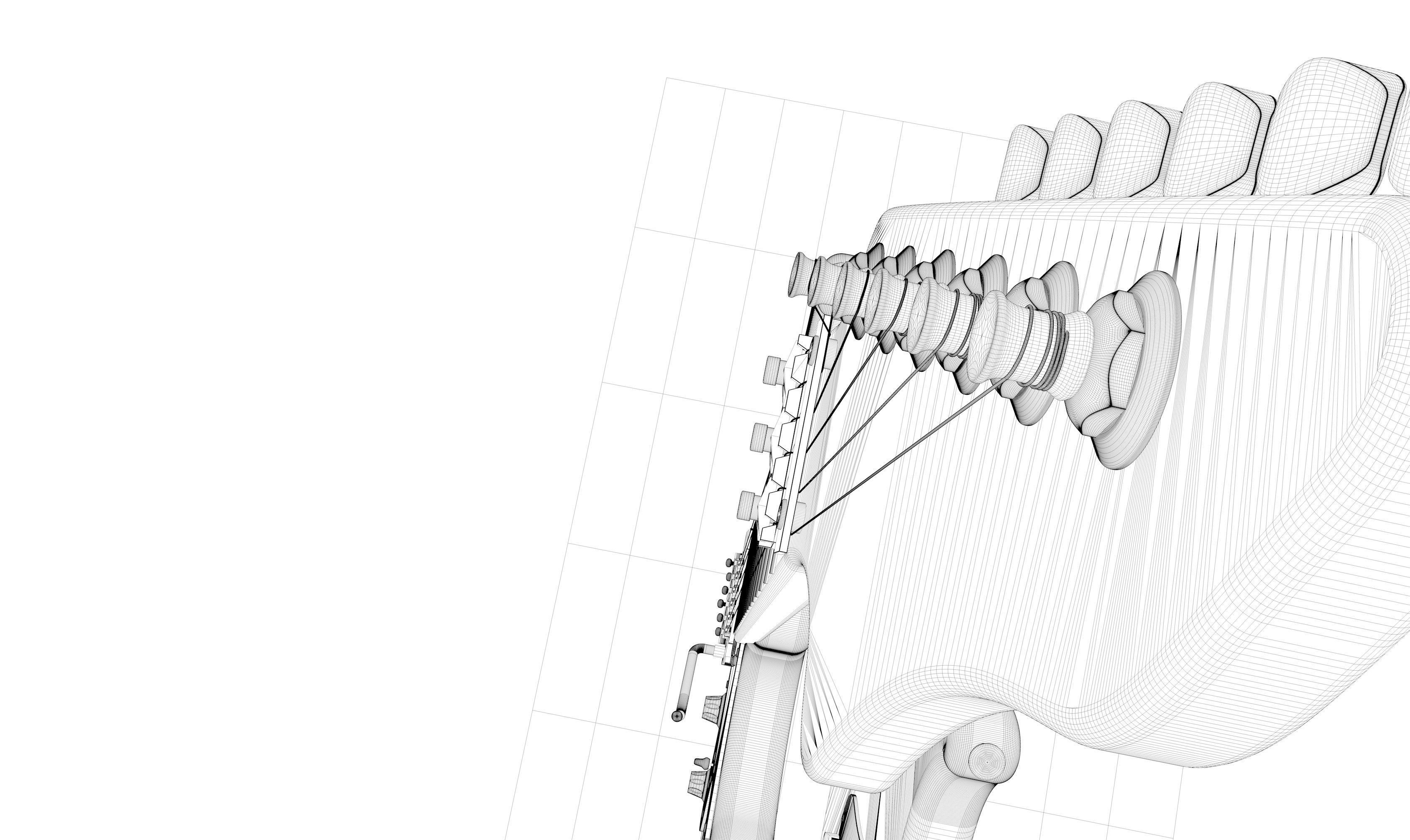 Electric Guitar Collection 3D model_18