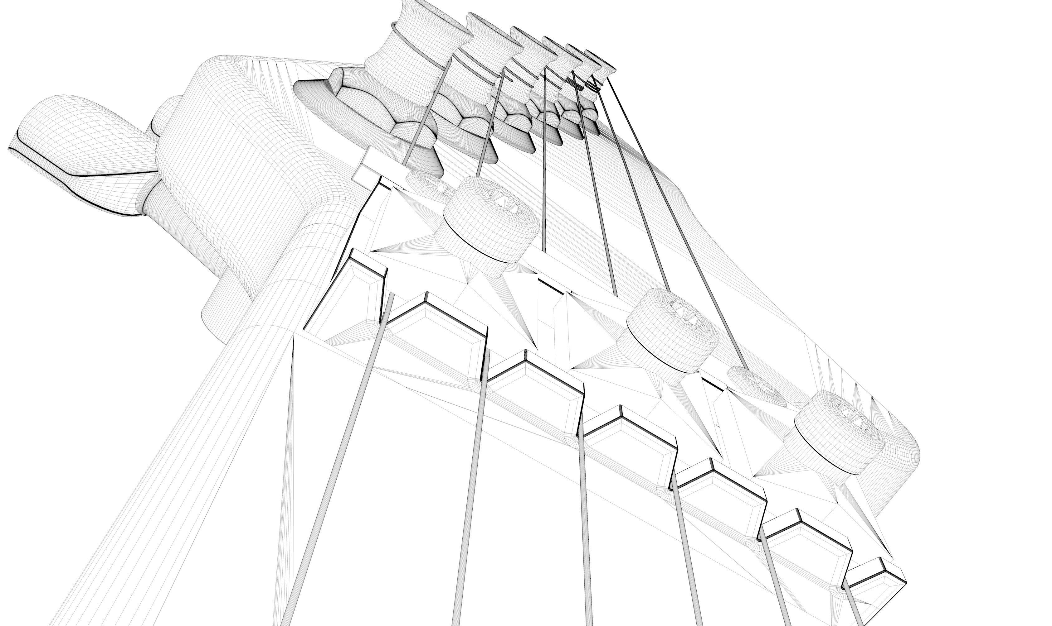 Electric Guitar Collection 3D model_19