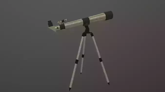 telescope on tripod