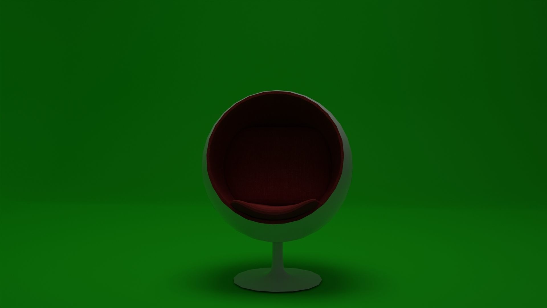 Ball chair 3D model_1