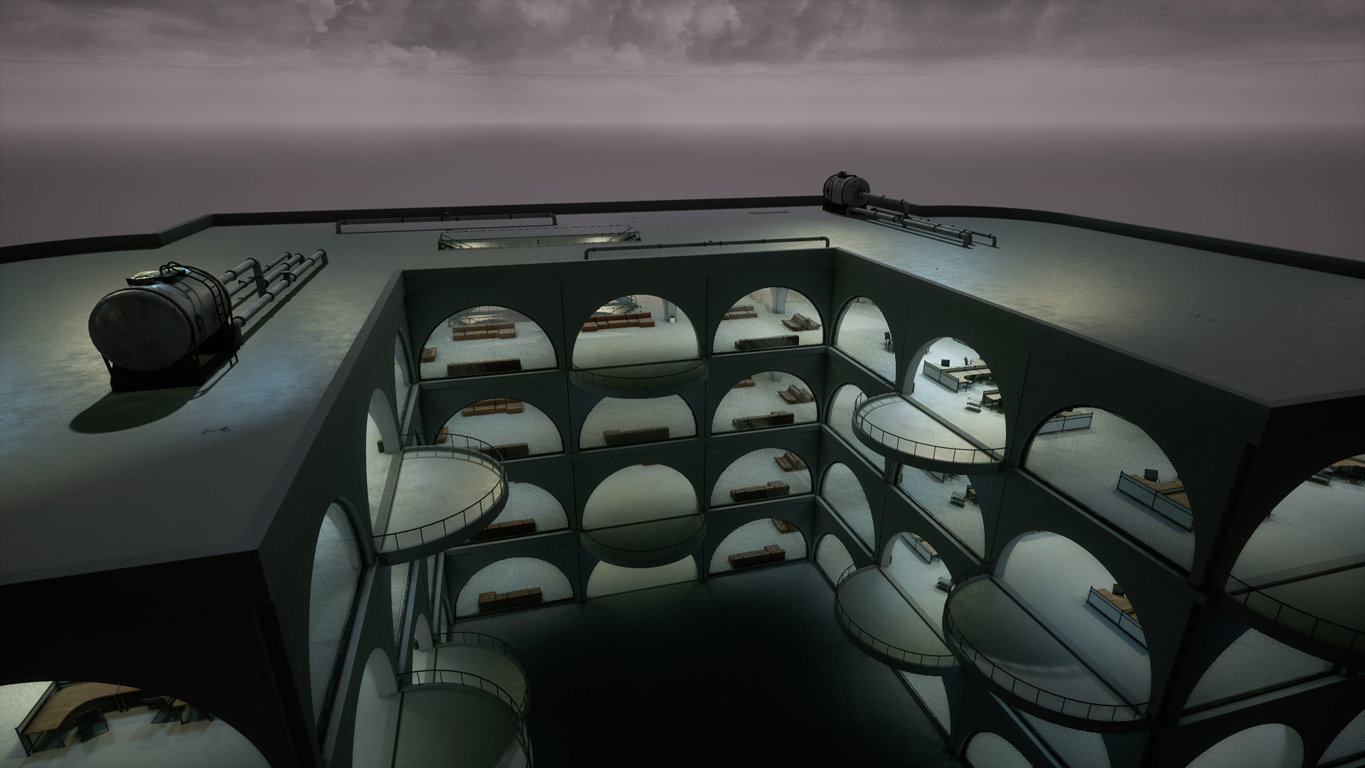 Industrial Office 04 Low-poly 3D model_8