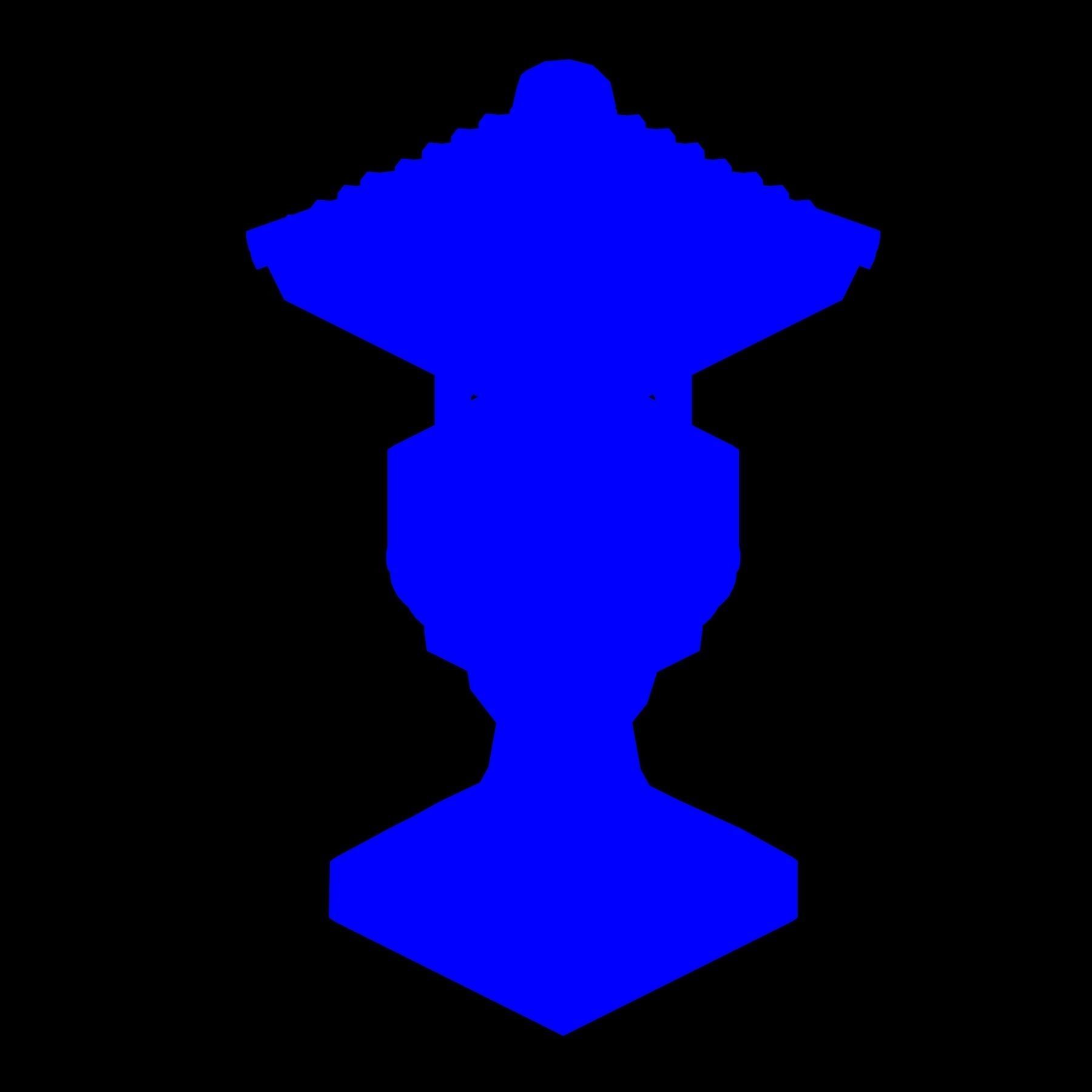 Tongxinfang-Palace Lantern 01 3D model_1