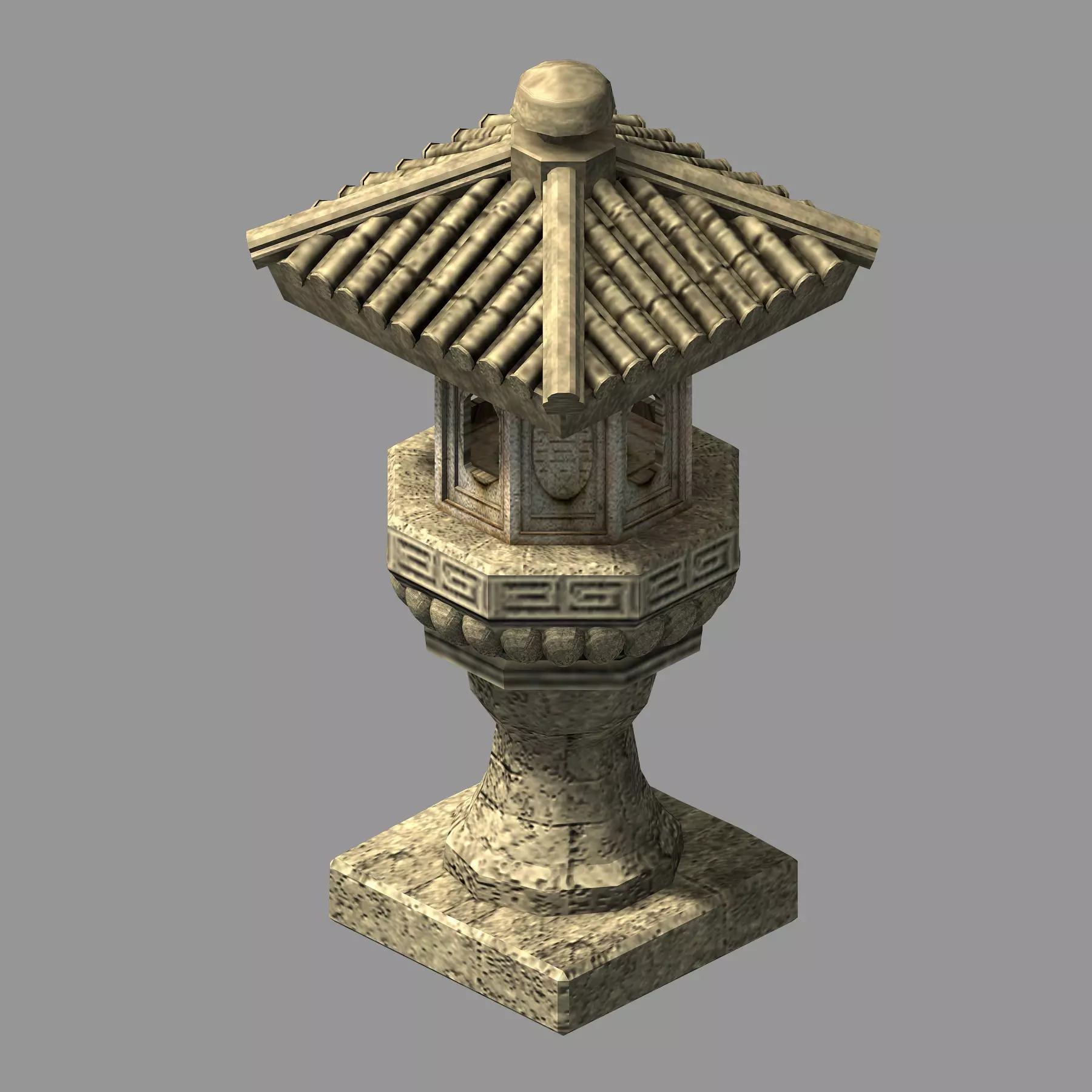 Tongxinfang-Palace Lantern 01 3D model_0