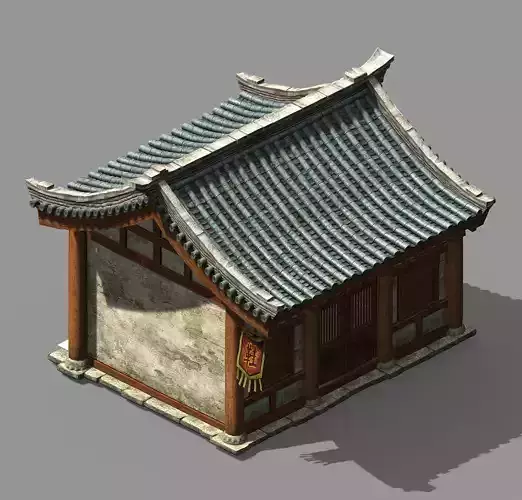 Tongxinfang-shenglianfang chinese house with roof