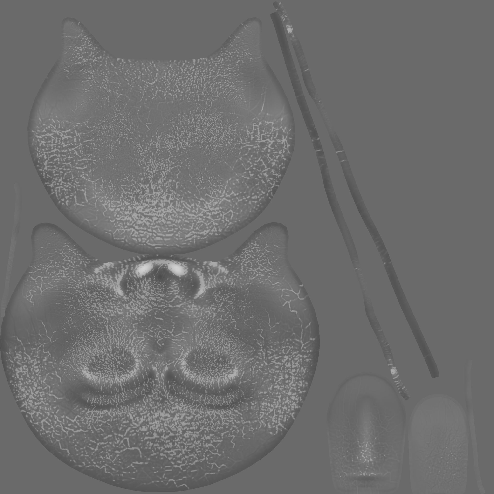 Jigsaw Mask - Saw - Character Costume Low-poly 3D model_16