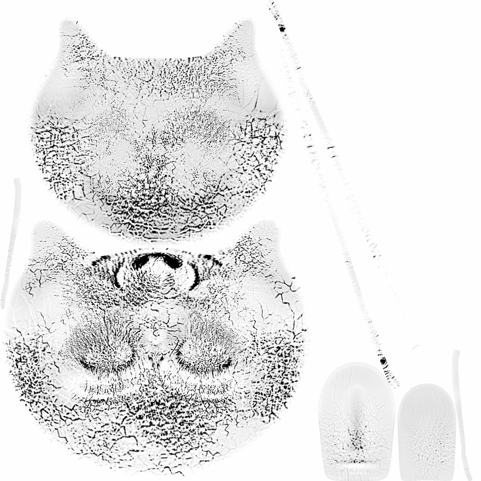 Jigsaw Mask - Saw - Character Costume Low-poly 3D model_17