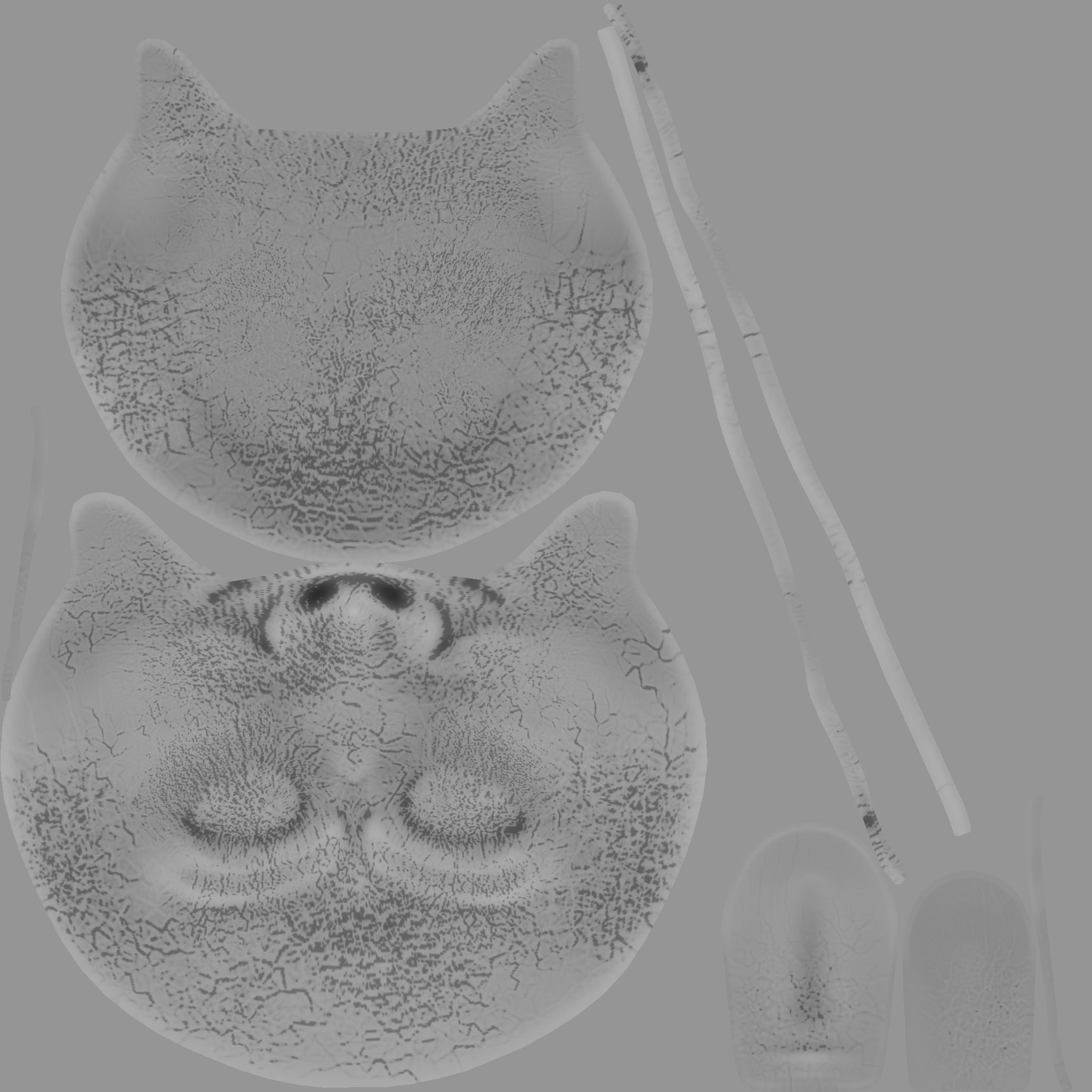 Jigsaw Mask - Saw - Character Costume Low-poly 3D model_19