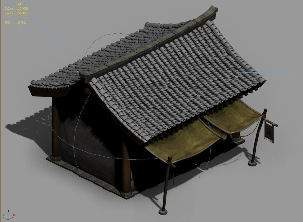 Tongxinfang-Embroidery Workshop 3D model_4