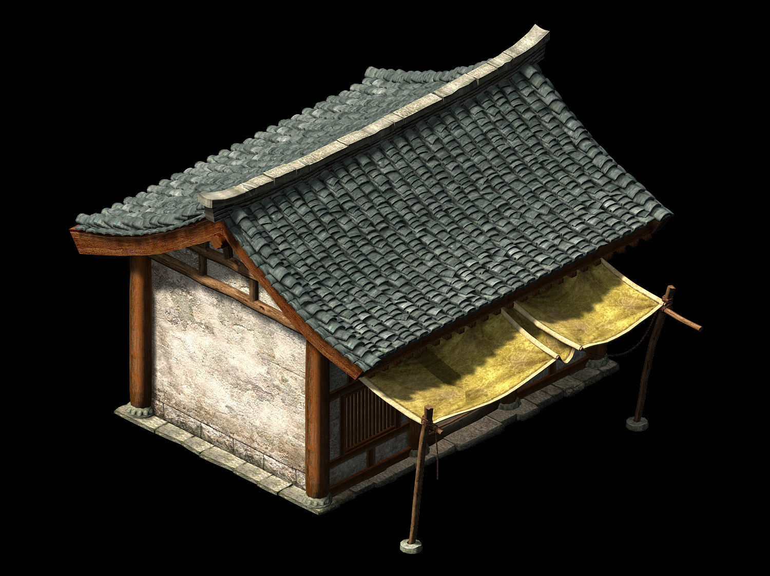 Tongxinfang-Embroidery Workshop 3D model_1