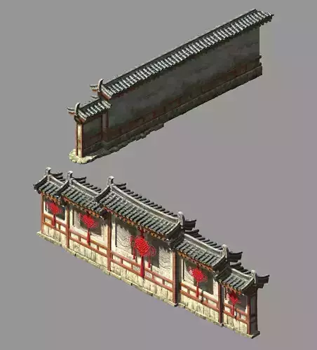 Tongxinfang-Shadow Wall 3D model