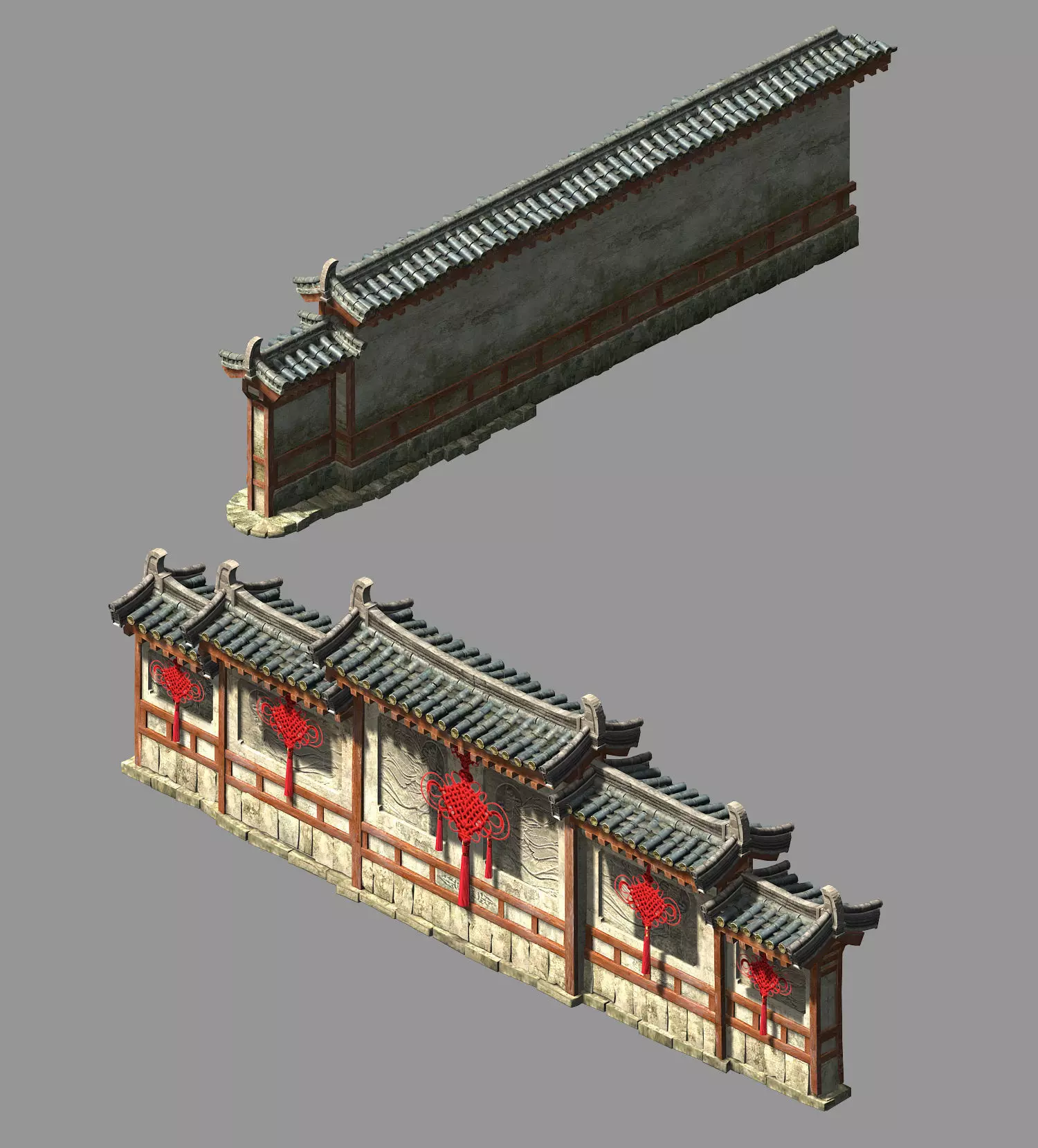 Tongxinfang-Shadow Wall 3D model_0
