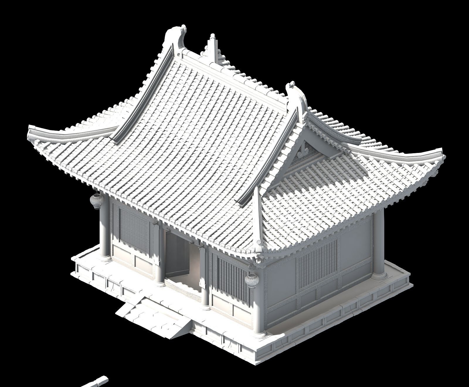 Tongxinfang-Weaving Supervisor 3D model_2