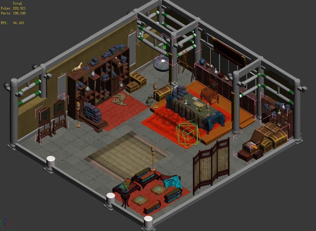 Concentric Spinning-Weaving Supervisor 12 3D model_4