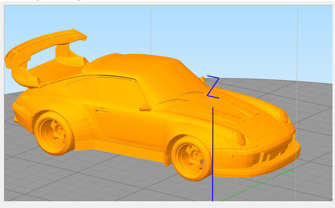 Akira Nakai San Porsche RAUH-Welt BEGRIFF Japanese car tuner 3D print model_4