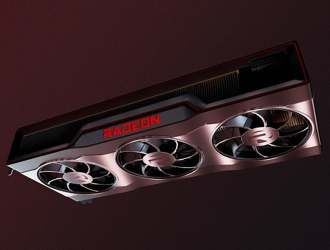 Big Navy Radeon RX6000 3D model