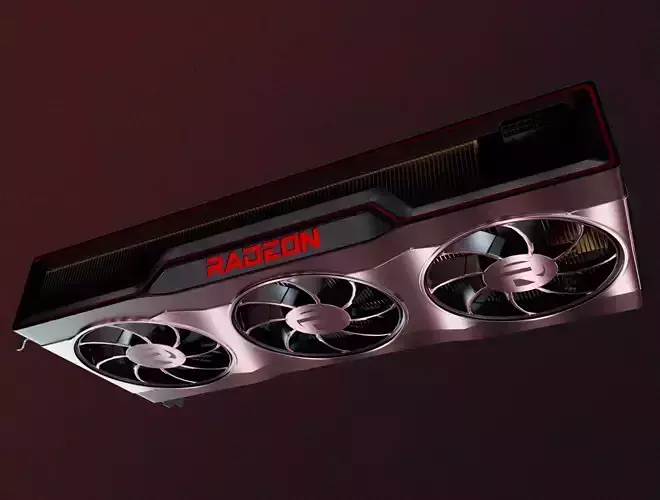 Big Navy Radeon RX6000 3D model