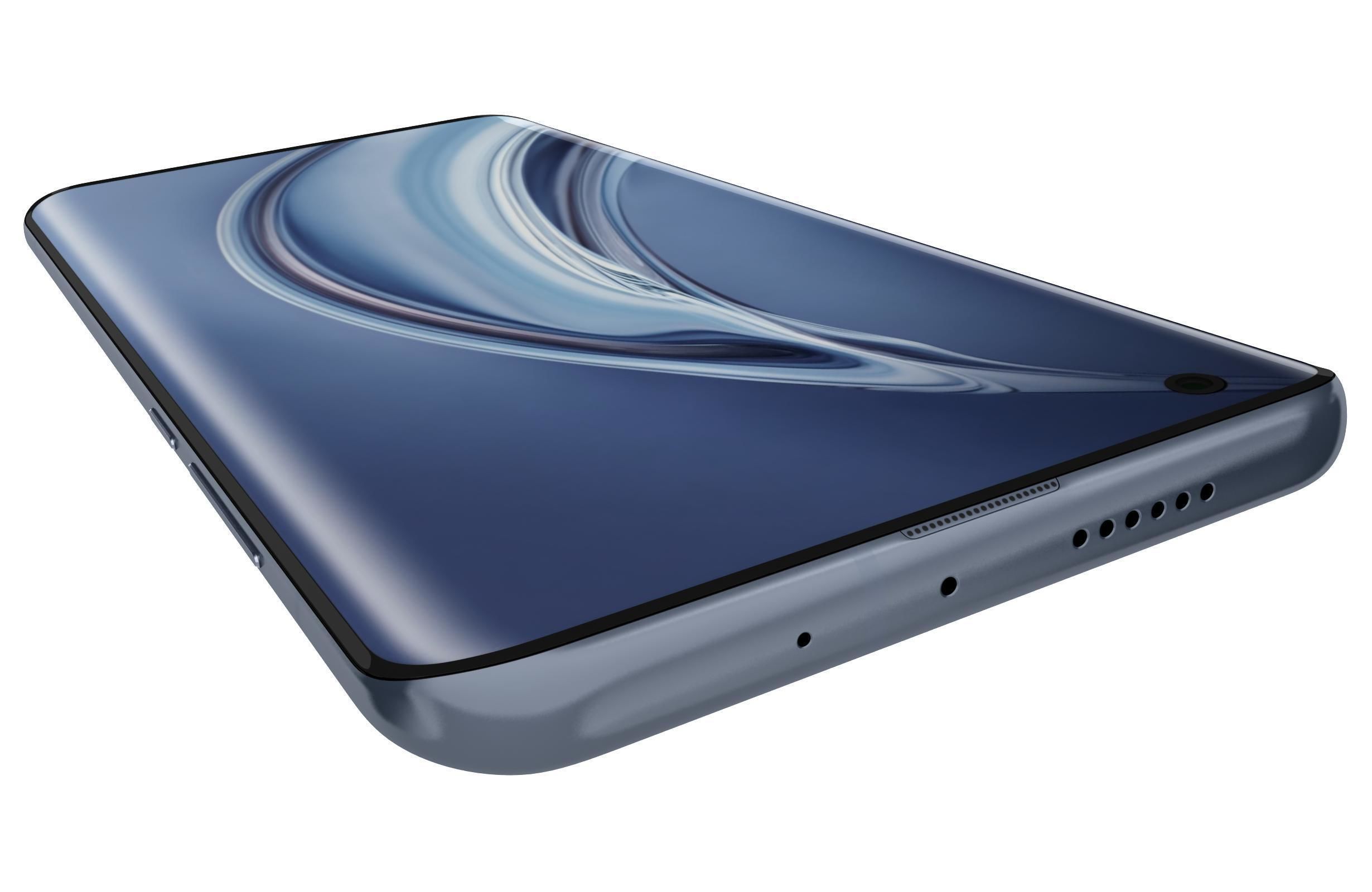 Xiaomi Mi 10 Pro Blue 3D model_13