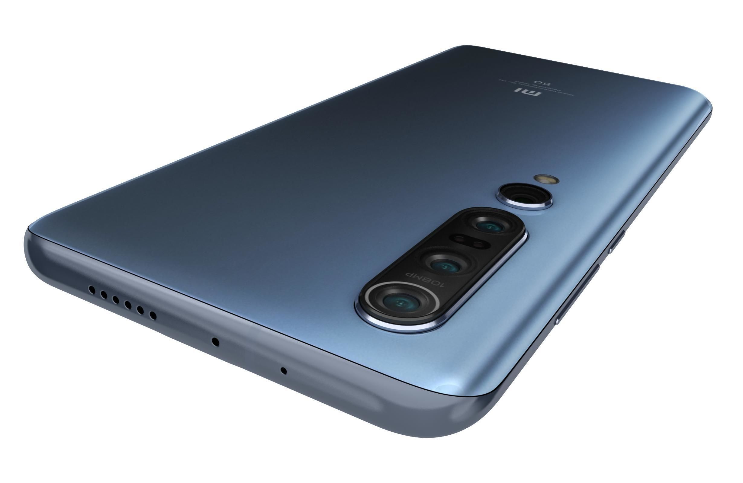Xiaomi Mi 10 Pro Blue 3D model_15