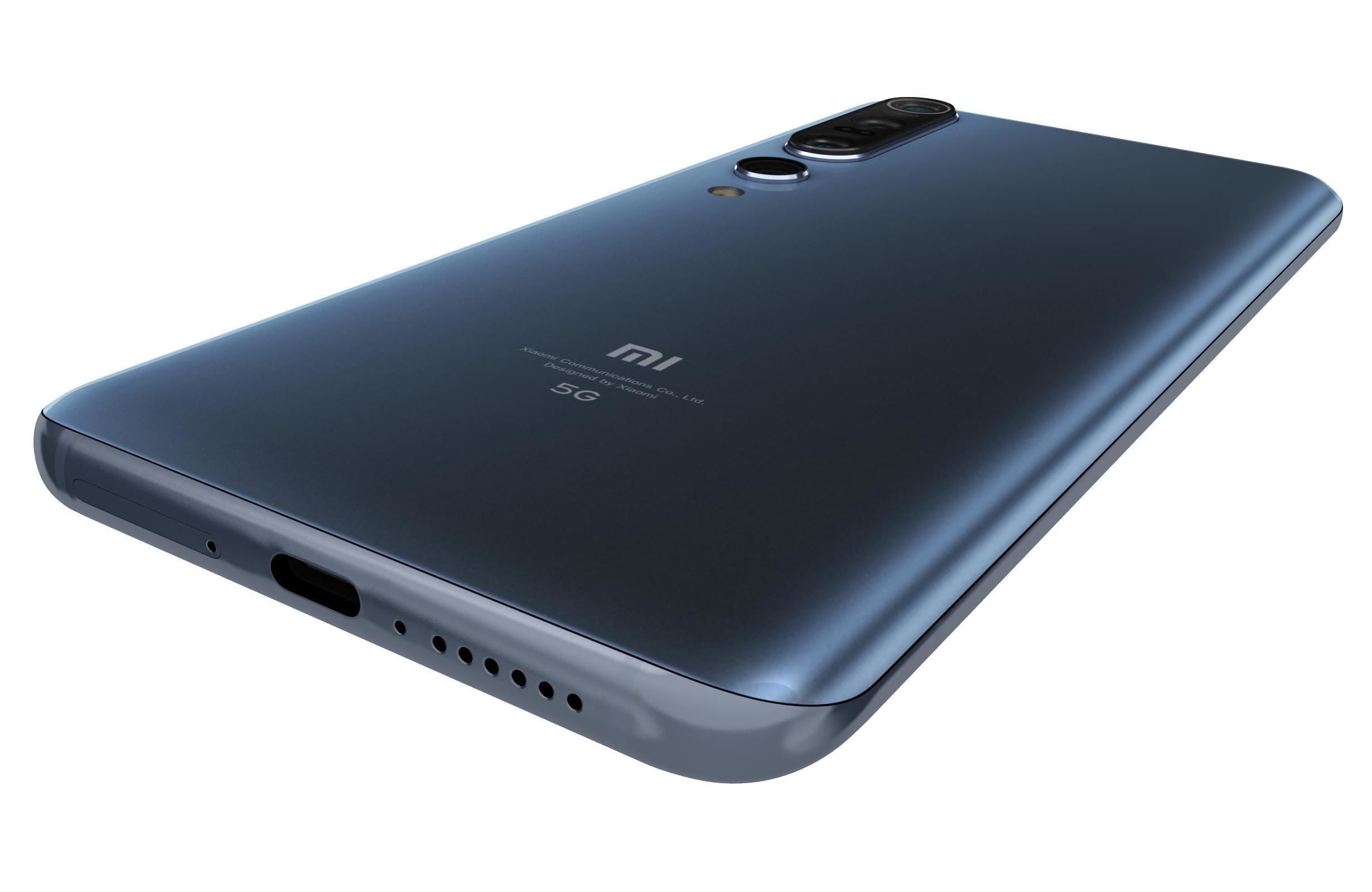 Xiaomi Mi 10 Pro Blue 3D model_14