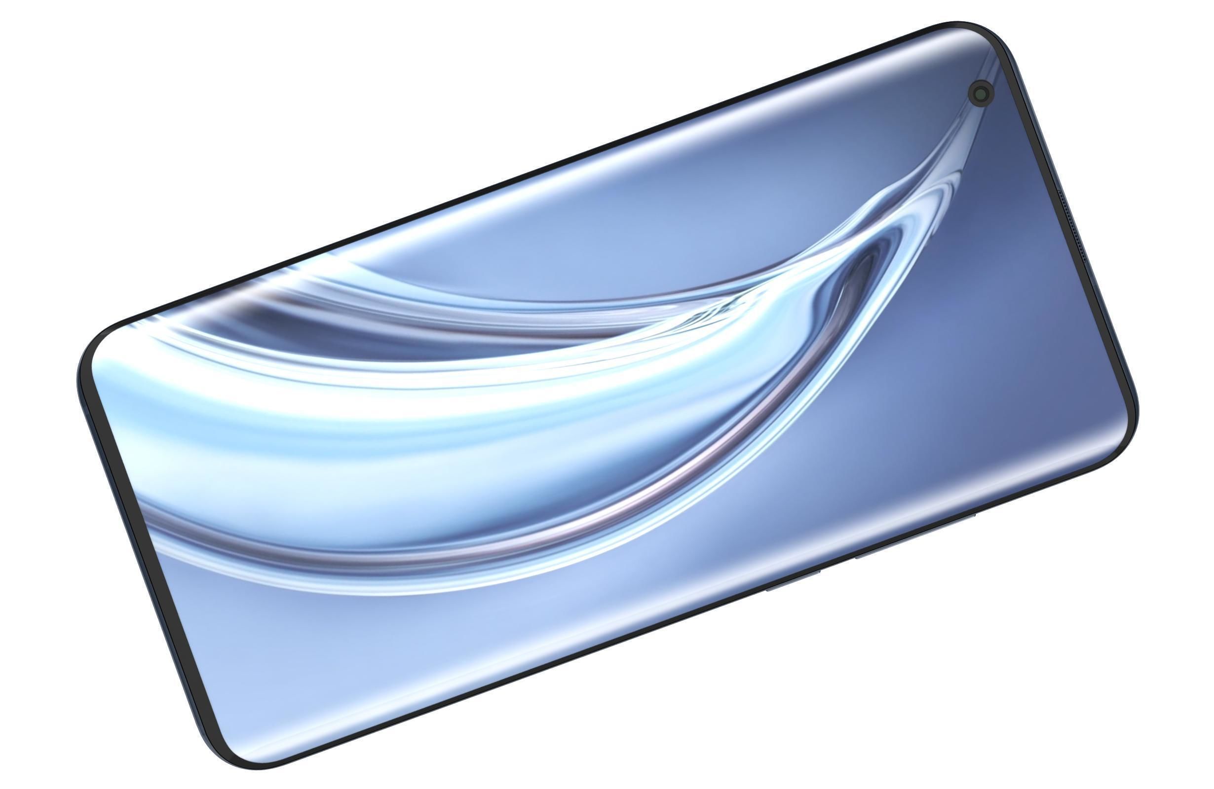 Xiaomi Mi 10 Pro Blue 3D model_8