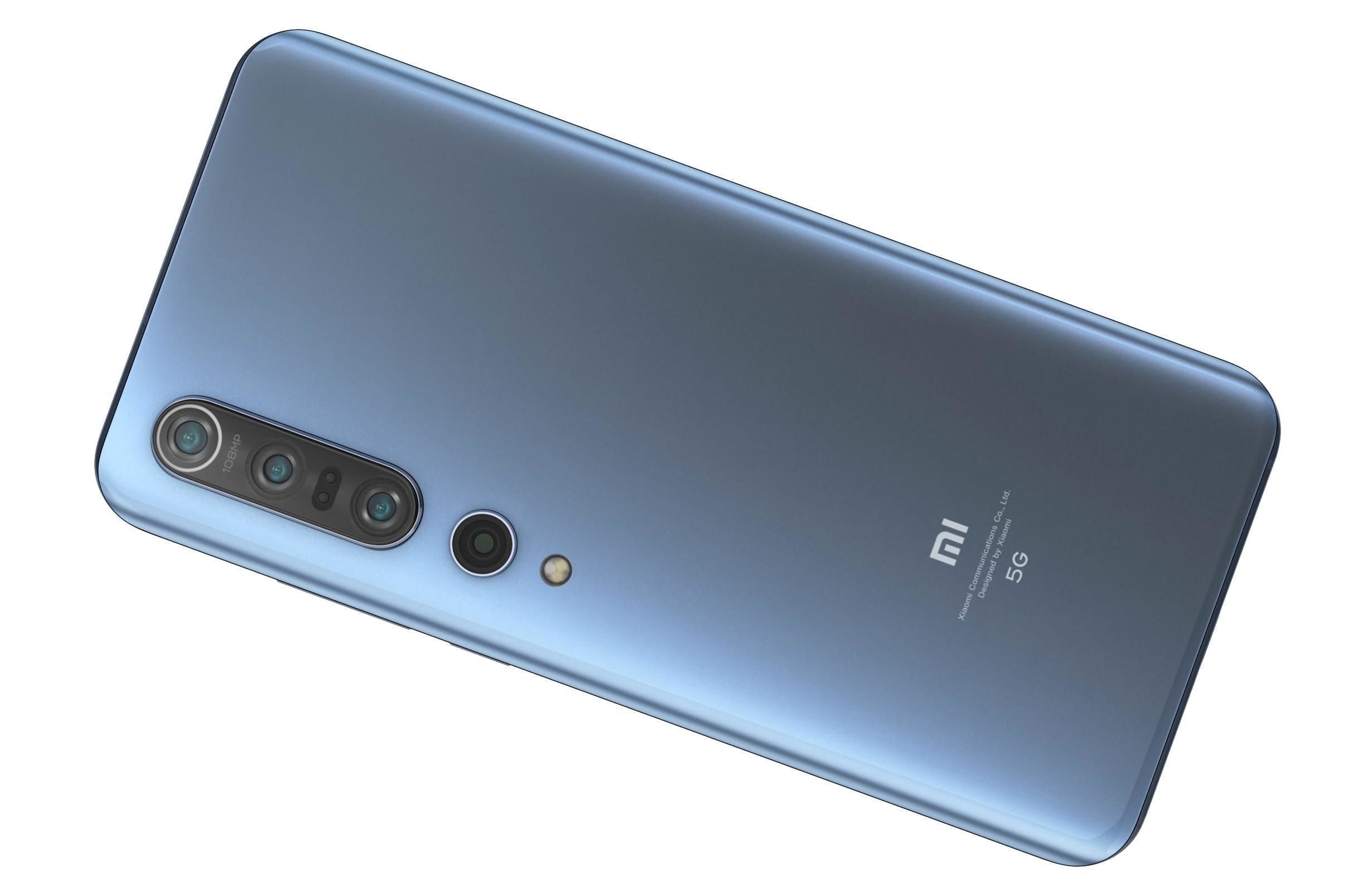 Xiaomi Mi 10 Pro Blue 3D model_9