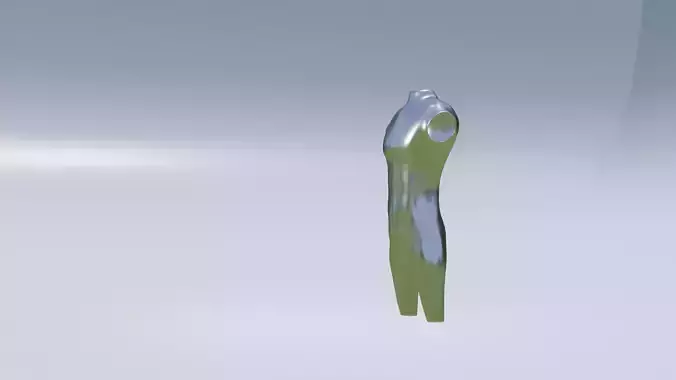 bullet proof  steel jaket  3d model  Low-poly 3D model
