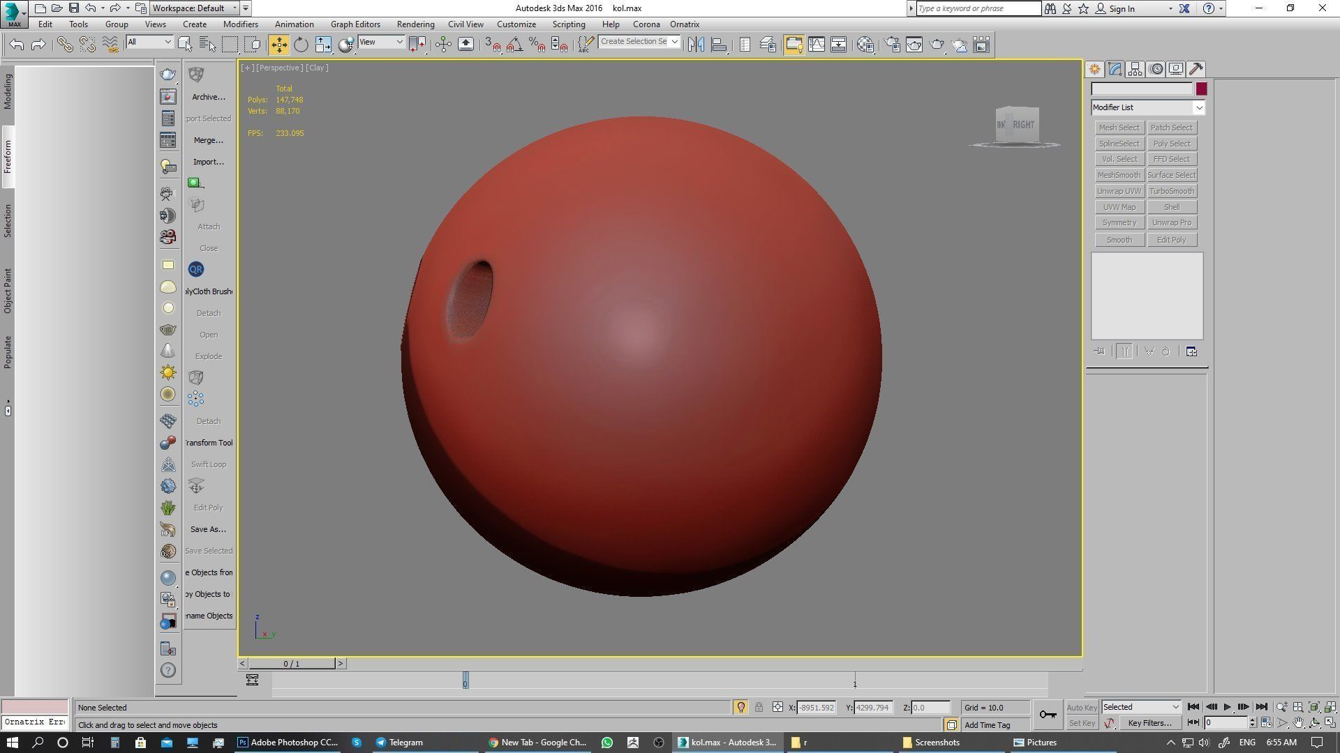Emoji Face Without Mouth 3D model_15