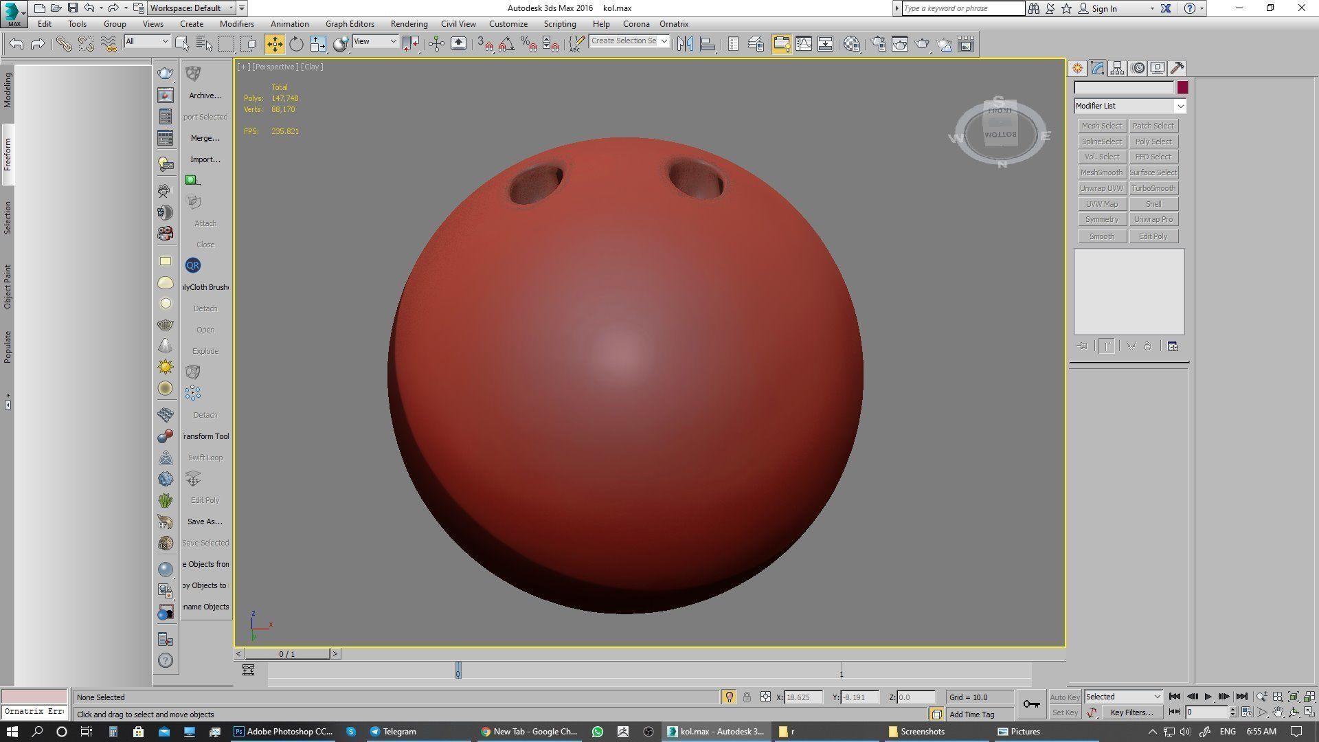 Emoji Face Without Mouth 3D model_14