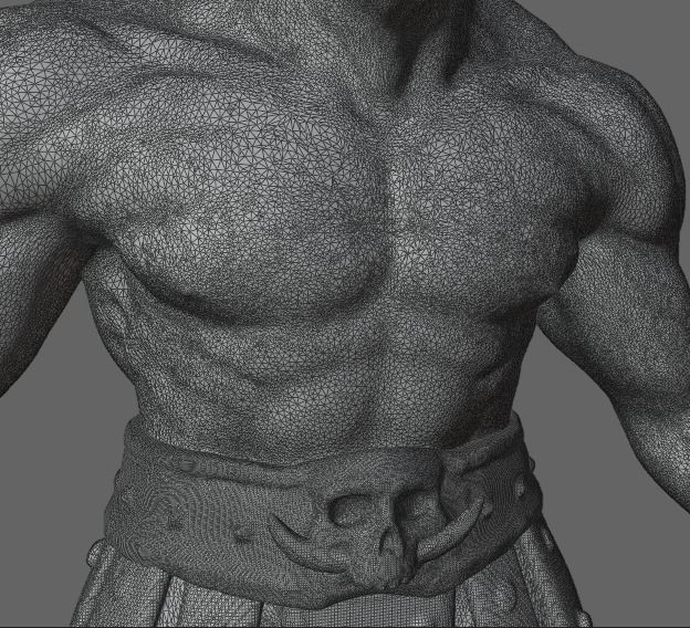 Minotaur 3D print model_9