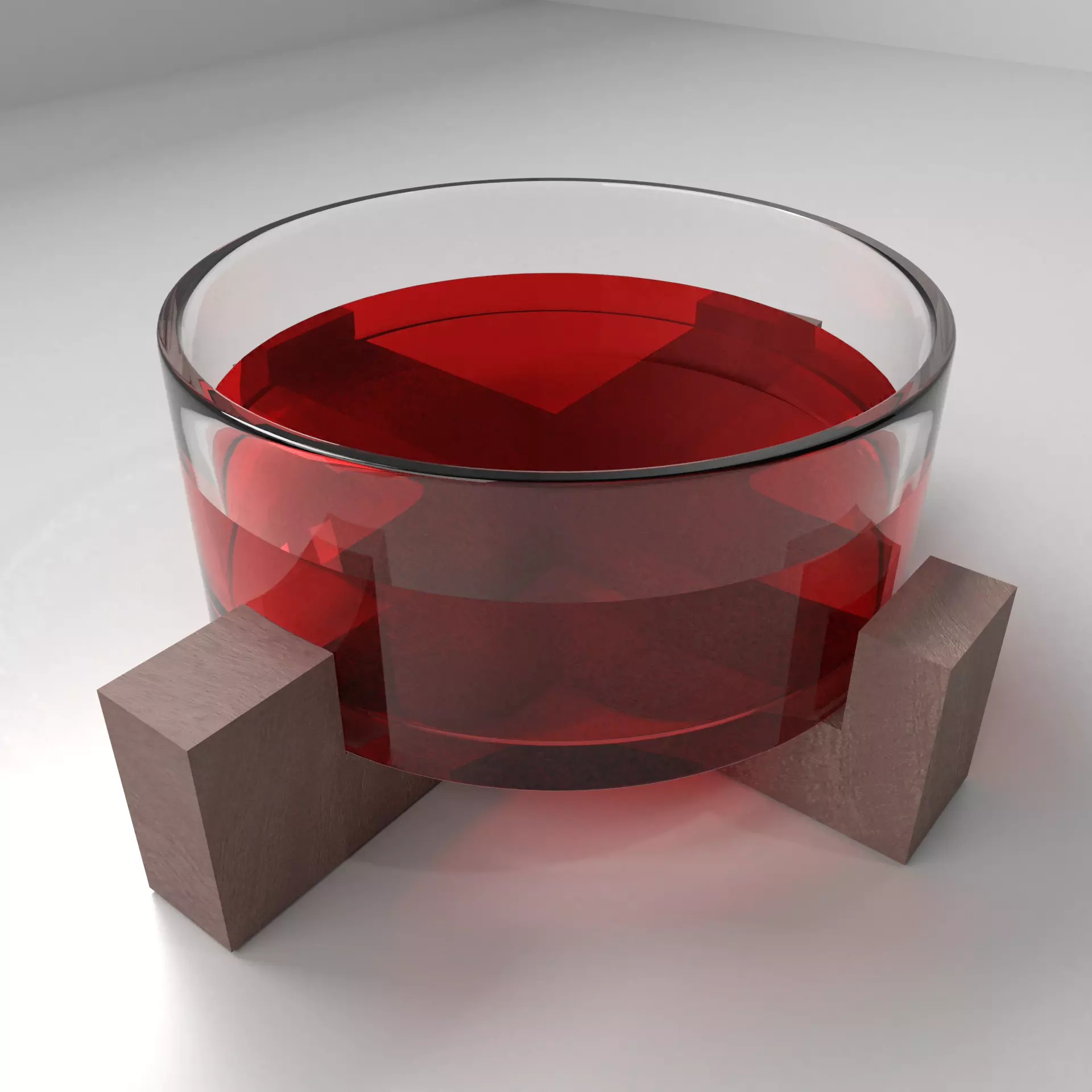 Cat Bowl 2 with Liquid 3D model_0