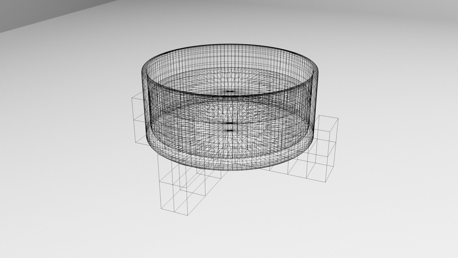 Cat Bowl 2 with Liquid 3D model_4