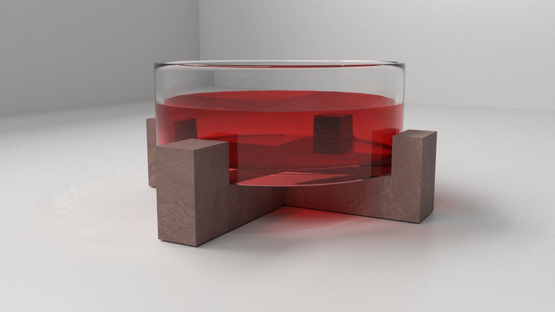 Cat Bowl 2 with Liquid 3D model_1