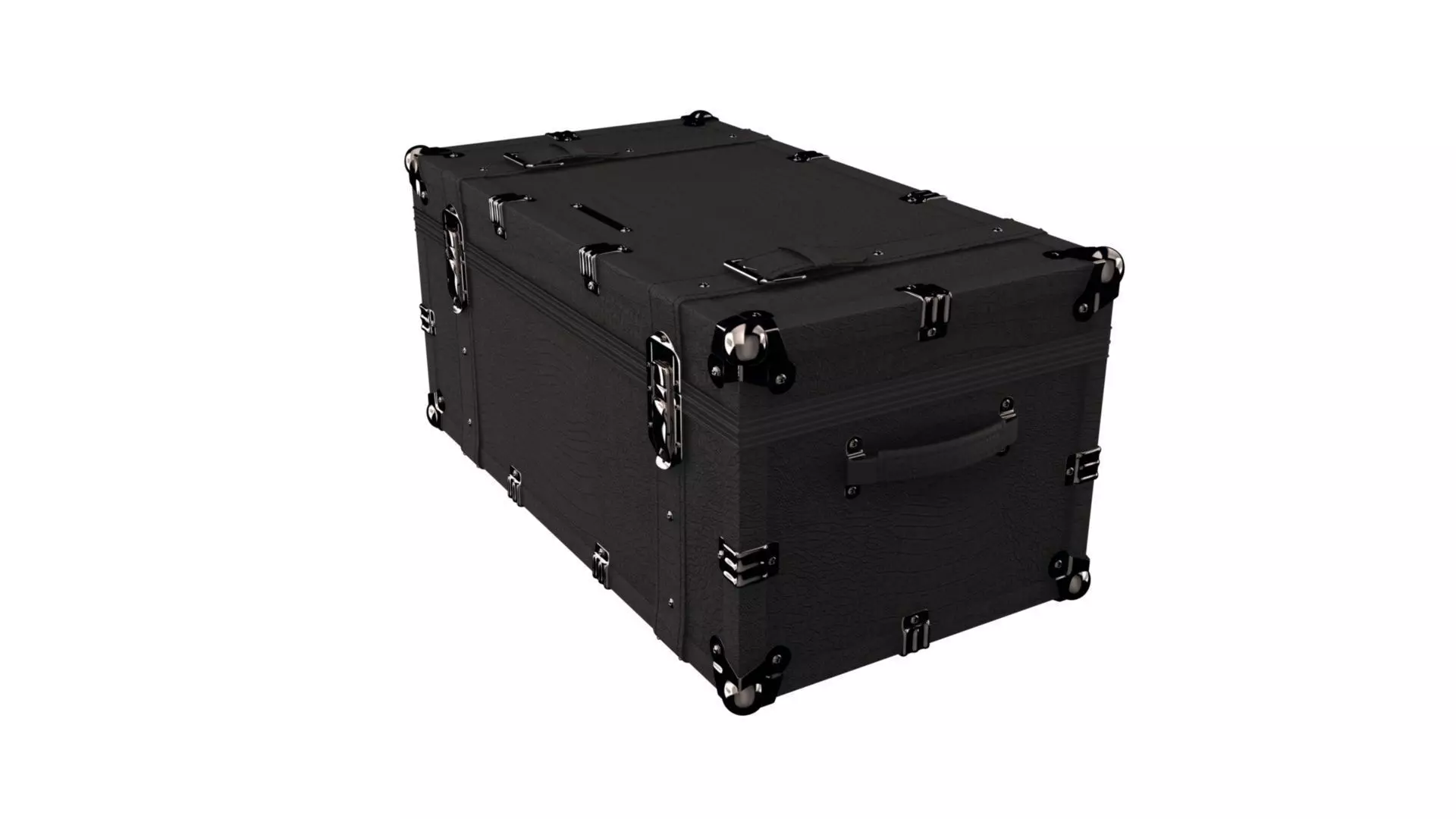 Italian trunk case travel model 3D model_0