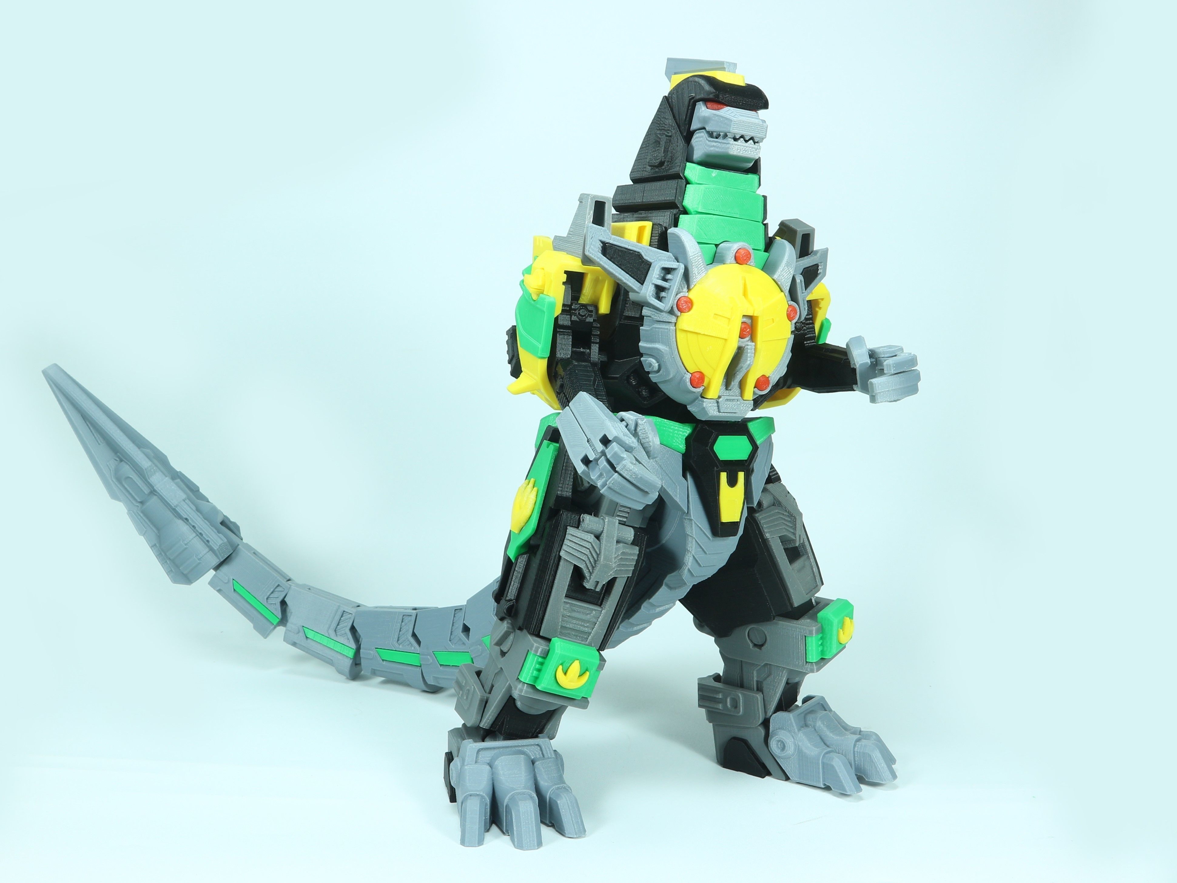 3D Printable Dragonlord not Dragonzord 3D print model_2