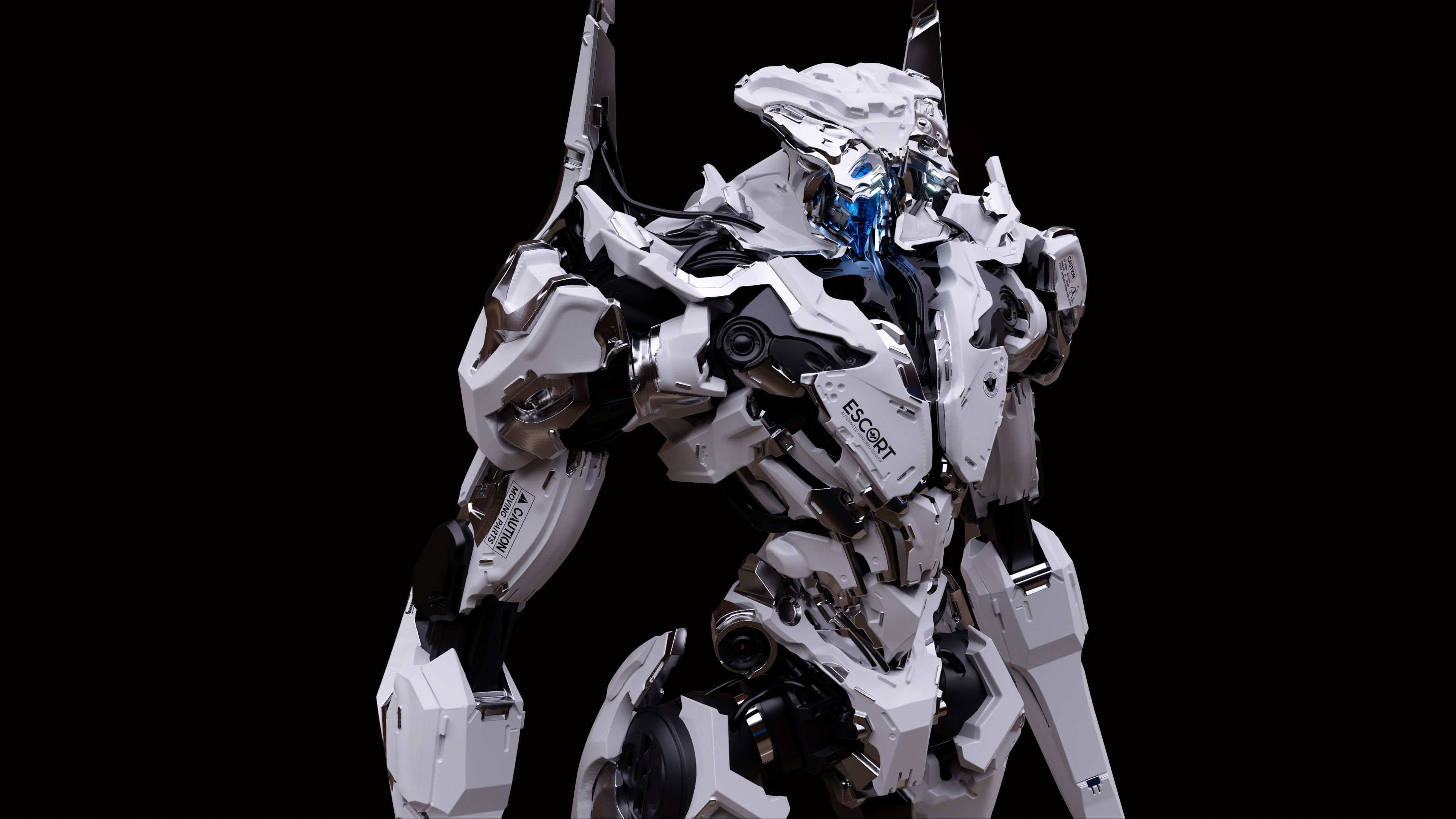 Armed Escort - Mech Burst 3D print model_1